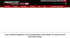 Desktop Screenshot of frontlinett.com